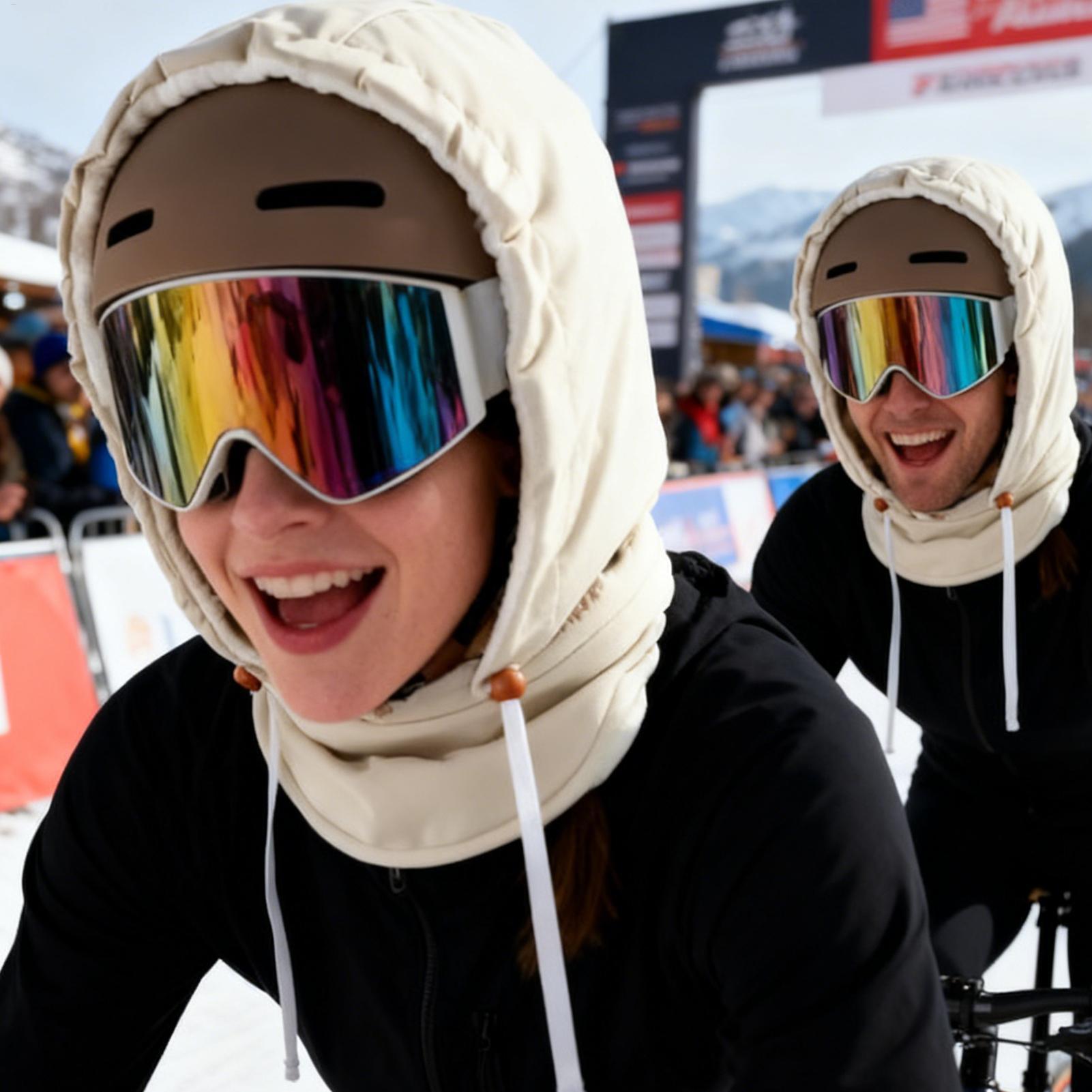 Ski Hood Breathable Fleece Win - Cycling To Work 评论和价格