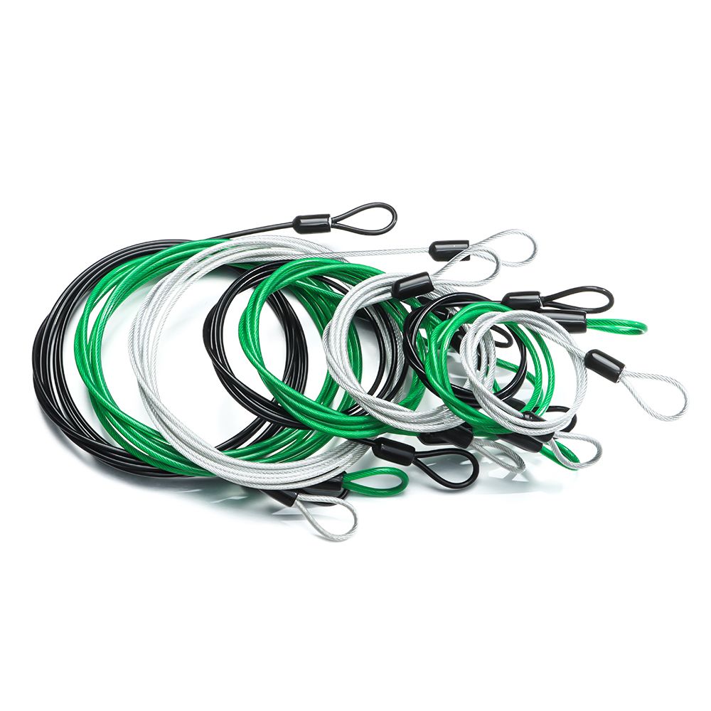 0.5/1/2M Bicycle Lock Wire Bic - Cable Lock Flexible 评论和价格