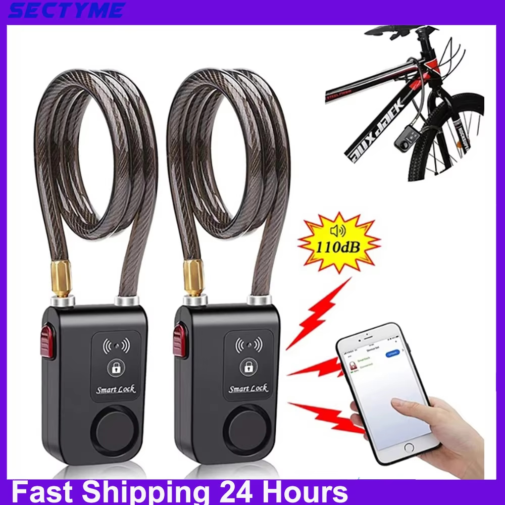 Bluetooth Smart Bike Lock, Wat - Chain Lock Combination 评论和价格